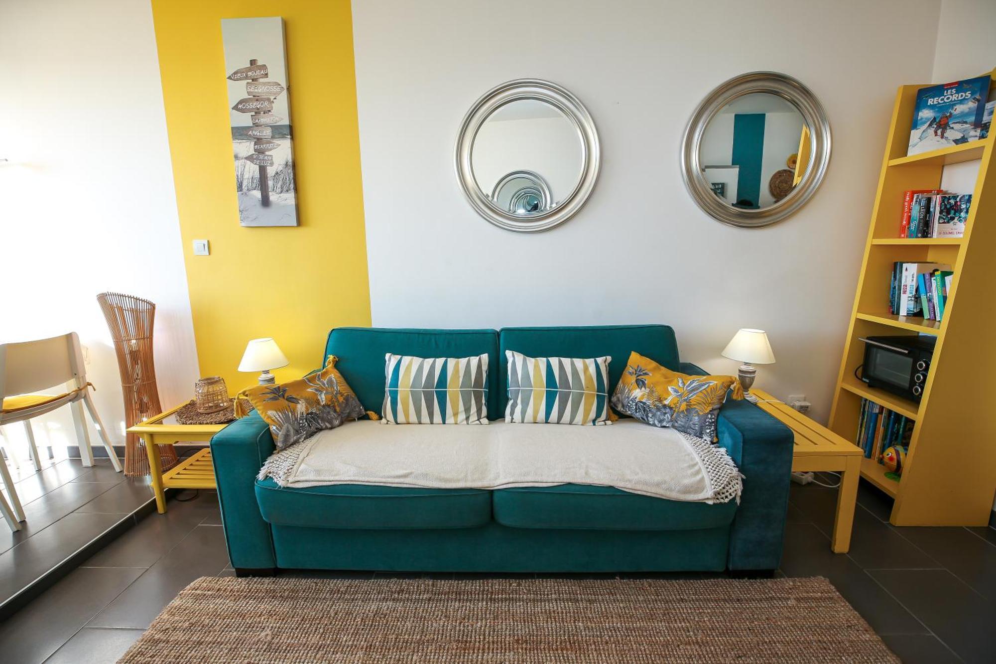 La Dune D'Or - Vue Mer, Studio Face A La Plage Avec Terrasse Soorts-Hossegor Luaran gambar