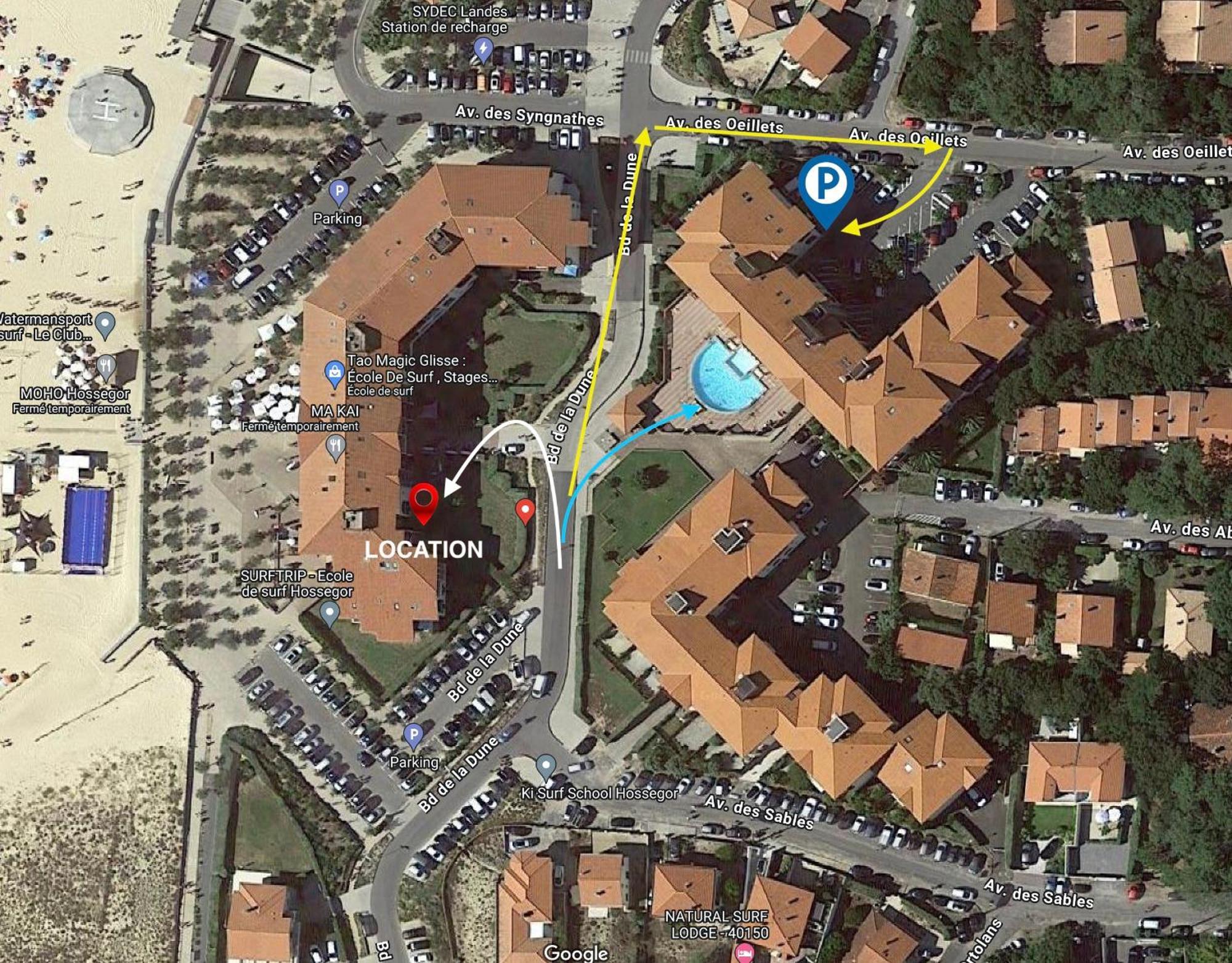 La Dune D'Or - Vue Mer, Studio Face A La Plage Avec Terrasse Soorts-Hossegor Luaran gambar